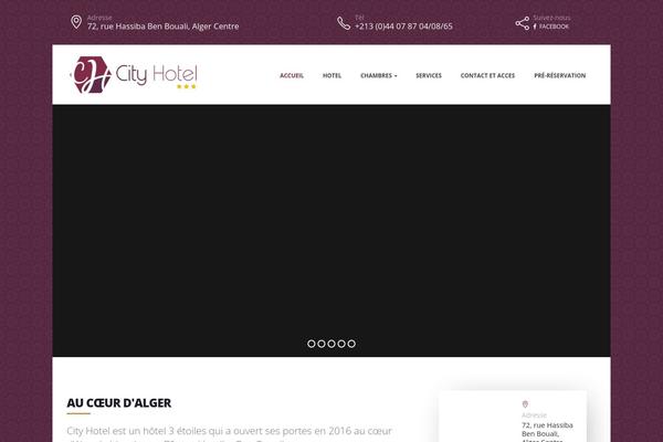 Porto theme site design template sample