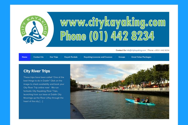 citykayaking.com site used Citykayaking