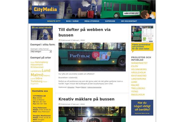 citymedia.se site used Citymedia
