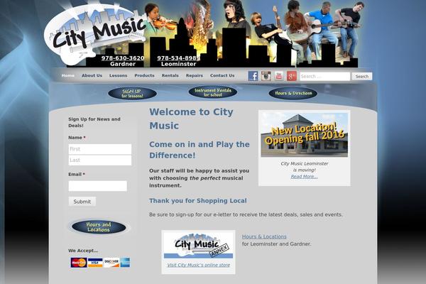 citymusiconline.com site used City-music