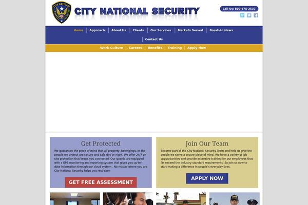 citynationalsecurity.com site used Cns