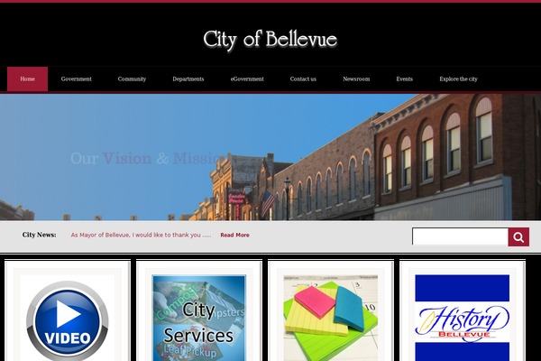 cityofbellevue.com site used City-government