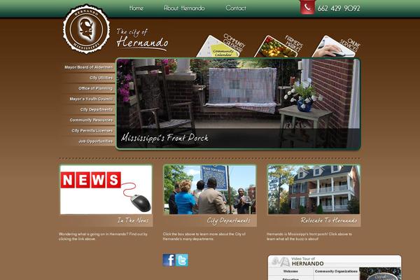 cityofhernando.org site used City_of_desoto