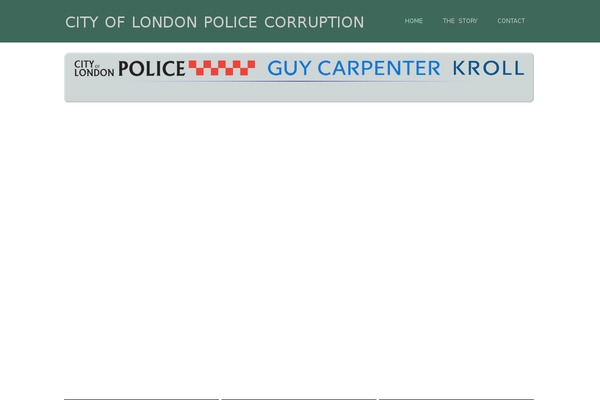 cityoflondonpolicecorruption.co.uk site used Layover