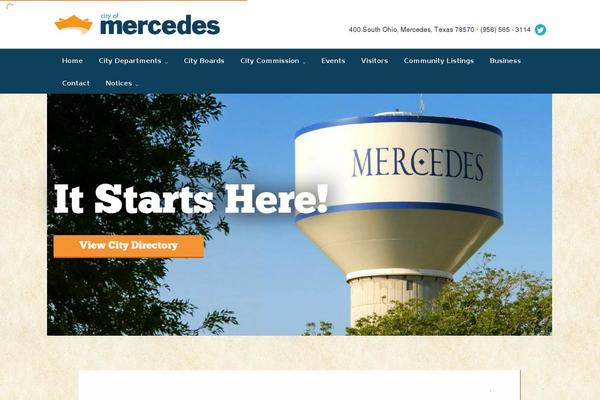 cityofmercedes.com site used Frontech
