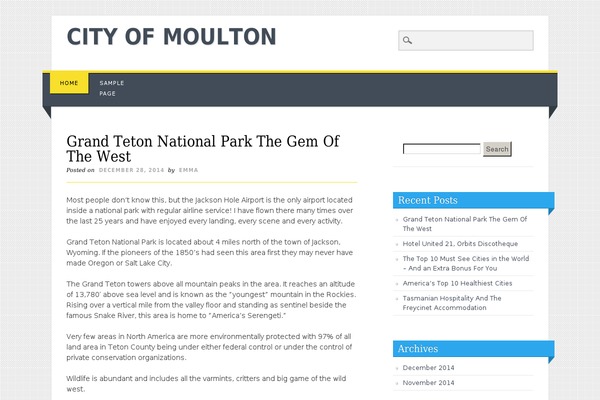 cityofmoulton.info site used Living Journal