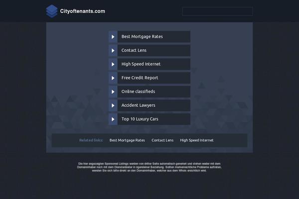 cityoftenants.com site used Maxflat