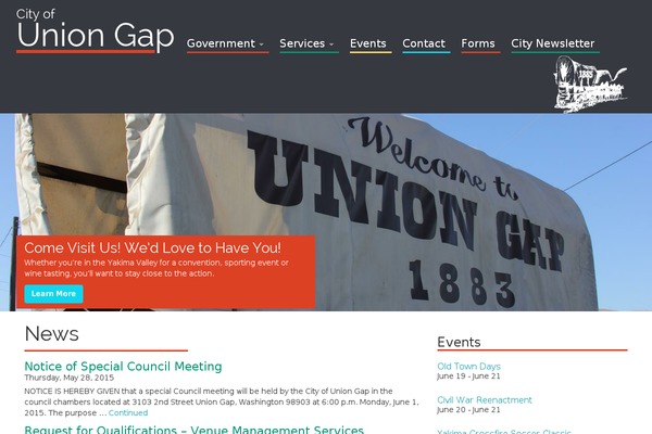 cityofuniongap.com site used City-of-union-gap