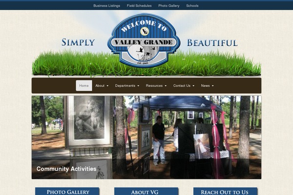 Canvas theme site design template sample