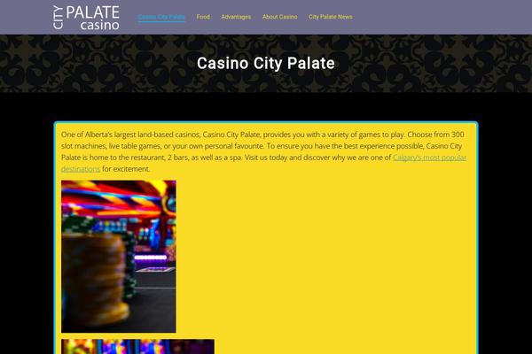 citypalate.ca site used Citipalate-main-theme