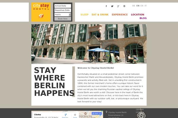 citystay.de site used Citystay2015