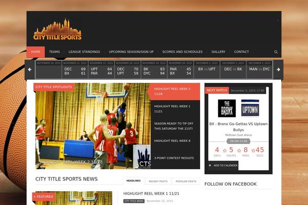 Kings Club theme site design template sample