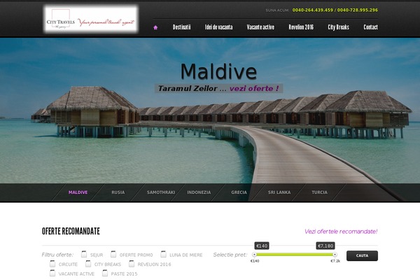 Traveltour-child theme site design template sample
