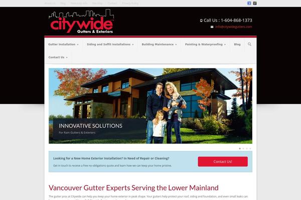 citywidegutters.com site used Citywide