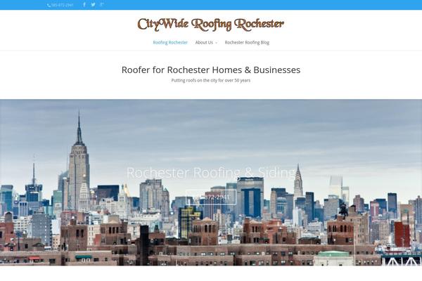 Divi theme site design template sample
