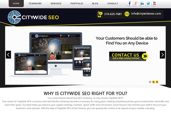 citywideseo.com site used Citywideseo