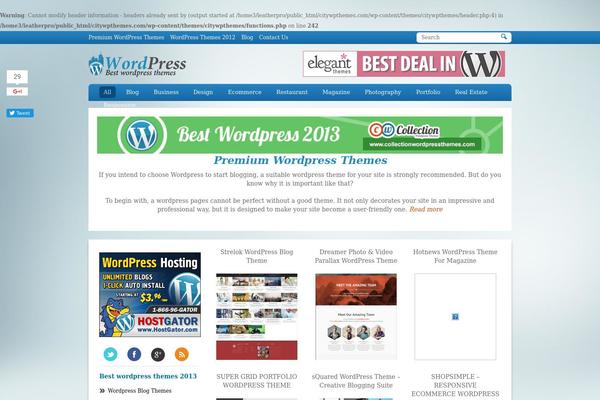 citywpthemes.com site used Citywpthemes