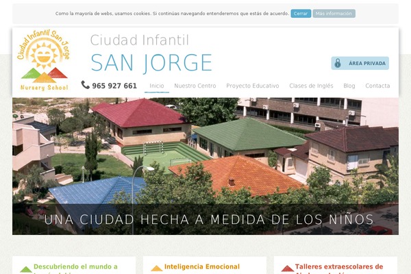 ciudadinfantilsanjorge.com site used Apctemplate