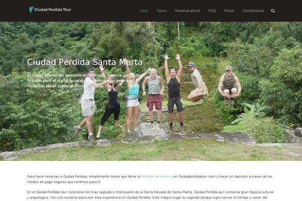 Impreza theme site design template sample