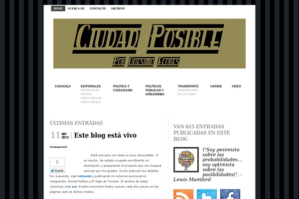 ciudadposible.com site used Belin