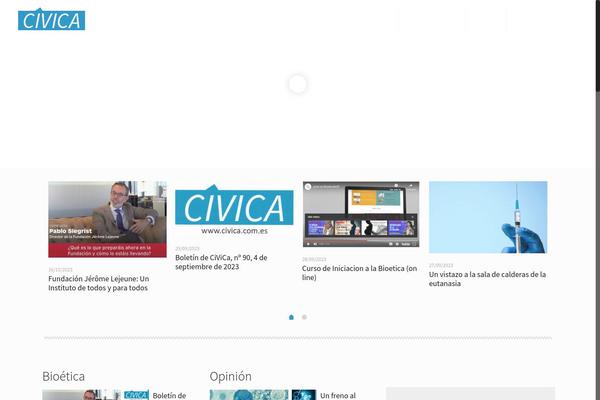 civica.com.es site used Betheme_remix