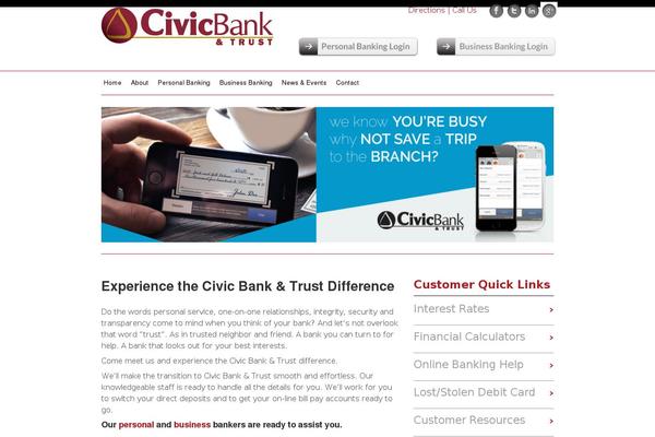 civicbanktn.com site used Civicbankandtrust