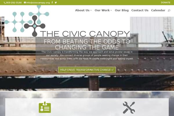 civiccanopy.org site used Rive_theme-child