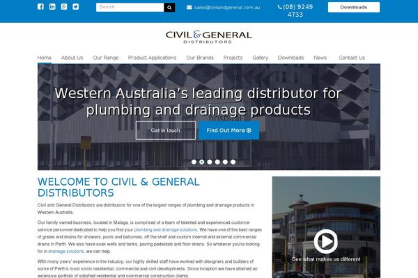 civilandgeneral.com.au site used Titan