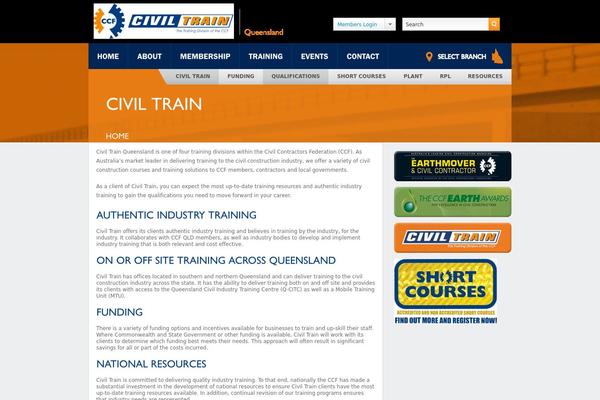 civilconstructioncareers.com site used Ccfqld