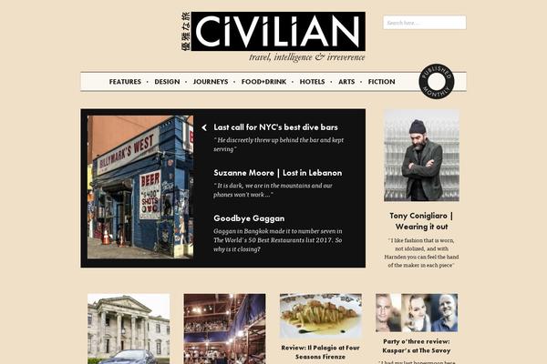 civilianglobal.com site used Civilian