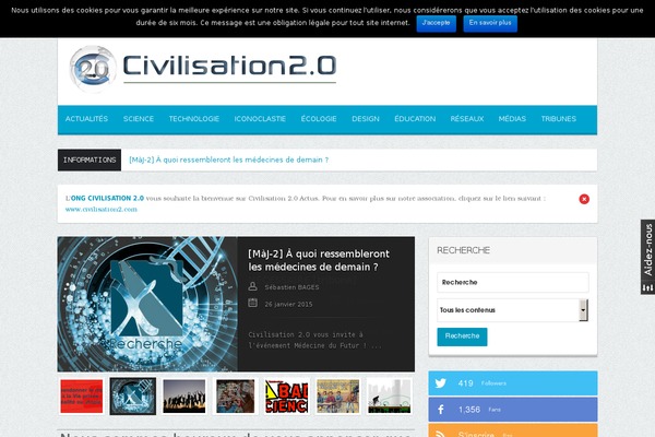civilisation2.org site used Crocal