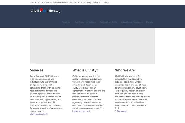 civilpolitics.org site used Mint