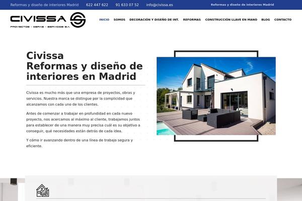 civissa.es site used Reformasdisenointerioresmadrid