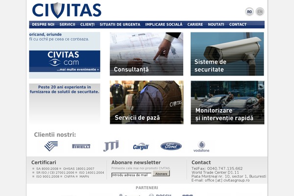 civitasgroup.ro site used Corporatepro