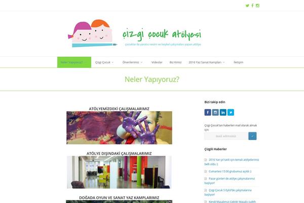 Total theme site design template sample