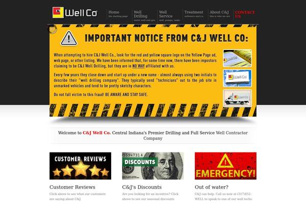 cj4water.com site used Cjwell