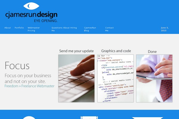 cjamesrun.com site used Cjamesrun