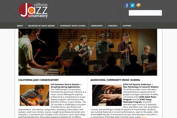 cjc.edu site used Jazzschool-2013-index-copy