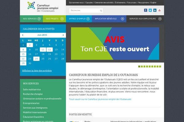 cjeo.qc.ca site used Bootstrap-wp