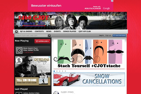 cjoy.com site used Shaw-globalnews