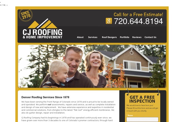 Canvas theme site design template sample