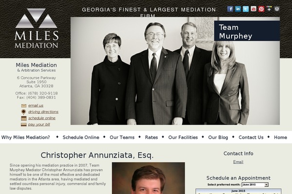 ckamediation.com site used Miles-mediation