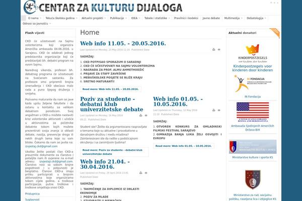 ckdbih.com site used In_fondacija