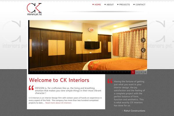 ckinteriors.com site used Thinkoverit