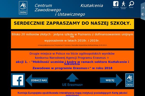 ckziupoznan.pl site used Ckziu