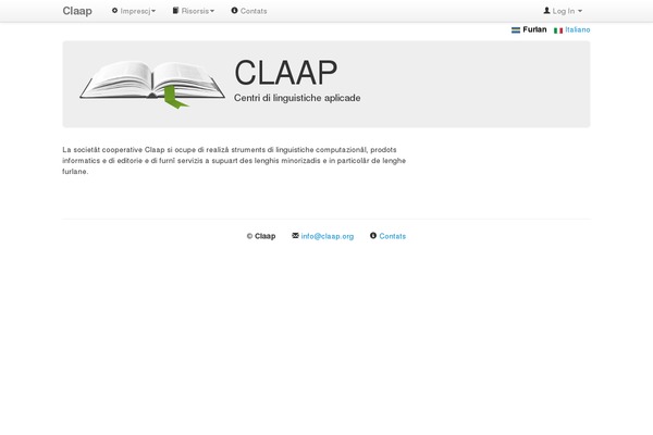 claap.org site used Wordpress Bootstrap Master