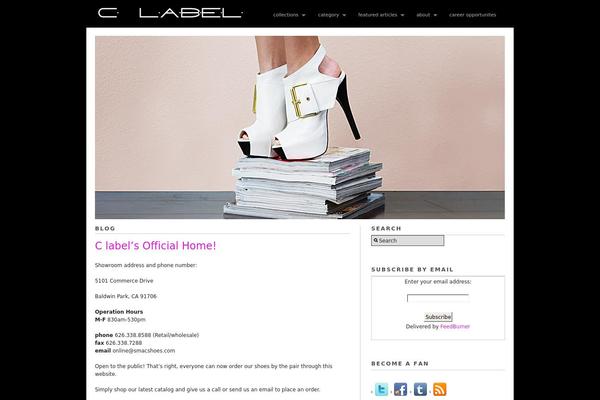 clabelfootwear.com site used Modularity2.8.7