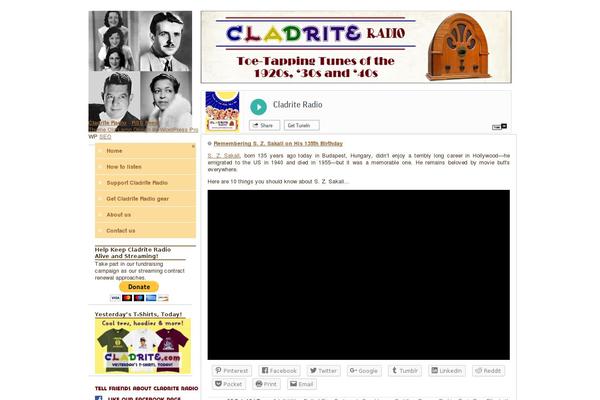cladriteradio.com site used Old-lamp