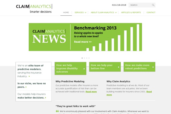 claimanalytics.com site used Partnerrev2