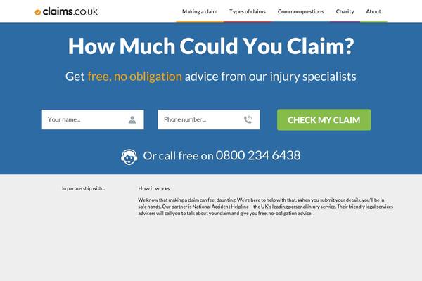 claims.co.uk site used Claims.co.uk_2019_v3